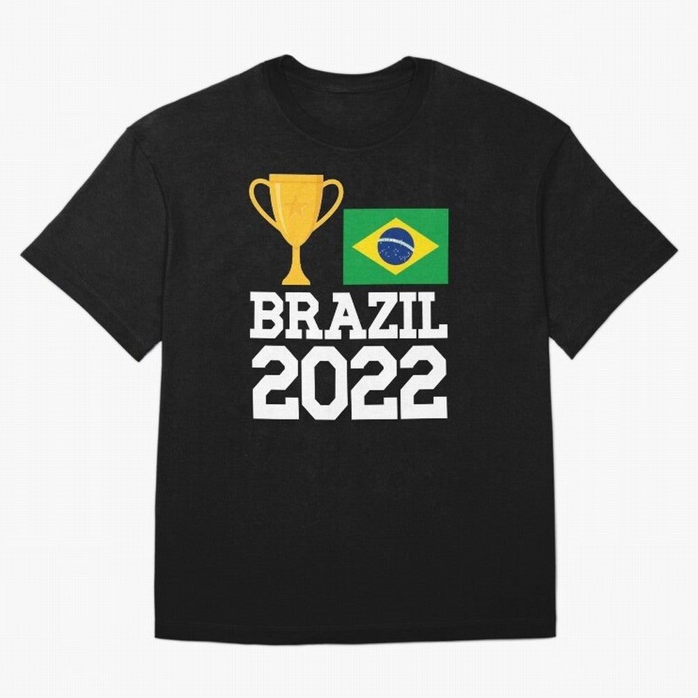 Brazil Soccer Team Fan Football Brazilian Flag 2022 T-Shirt - Brazil T shirt Soccer - Brazil Flag Vintage - Brazilian Oversized T-Shirt Show Championship Spirit for Match Day Hype around FIFA World Cup 2026, Cristiano Ronaldo, Argentina, Goal