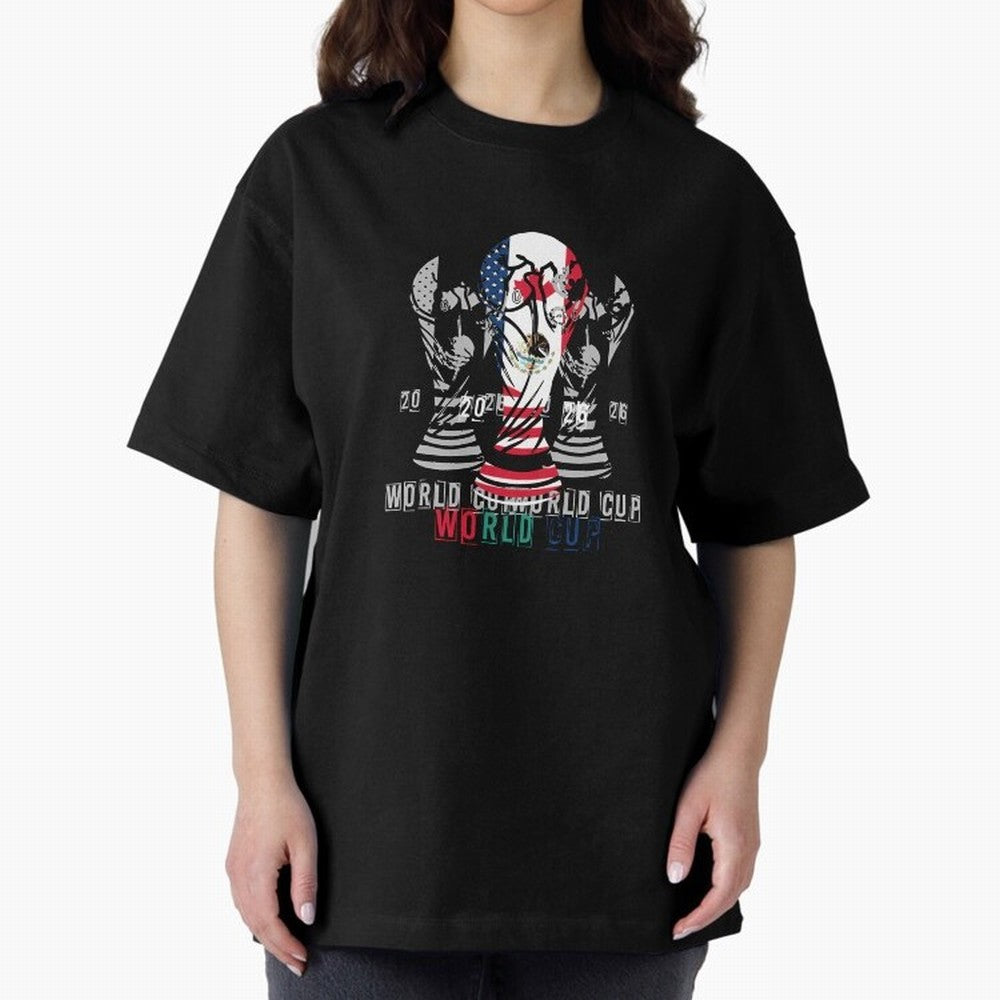 Fifa world cup 2026 USA - Mexico - canada T-Shirt_84601424 Oversized T-Shirt Enjoy FIFA World Cup 2026 USA Canada Mexico Spirit, Celebrating England and Germany, Haaland, Tournament Hype, Historic Matchups, Family Viewing Parties and Global Sports