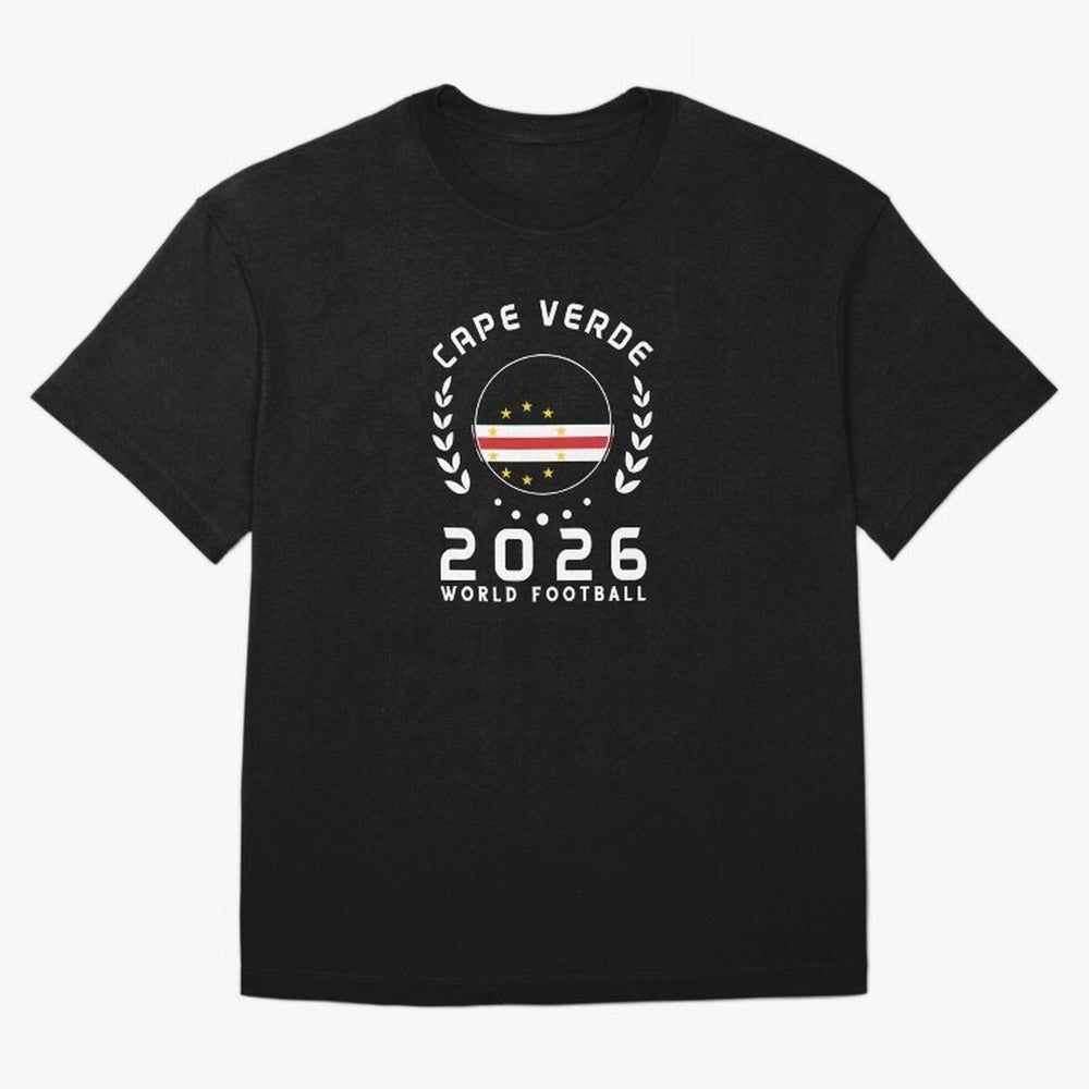 World Cup 2026 Cape Verde Football Fan Cape Verdean Supporter Gift T-Shirt_85310196 Oversized T-Shirt Treasure FIFA World Cup 2026 Group Stage Filled with Mbappe, France and Portugal Energy, Match Day Excitement, Supporter Culture, Golden Goals and