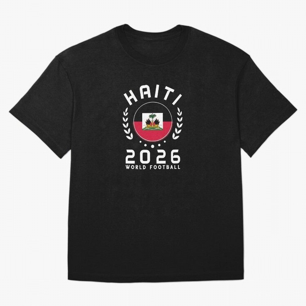 World Cup 2026 Haiti Football Fan Haitian Supporter T-Shirt_84687246 Oversized T-Shirt Celebrate Global Passion for Match Day Hype around FIFA World Cup 2026 Group Stage, CR7 and Messi, Spain and Netherlands, Fan Favorite Moments, National Team