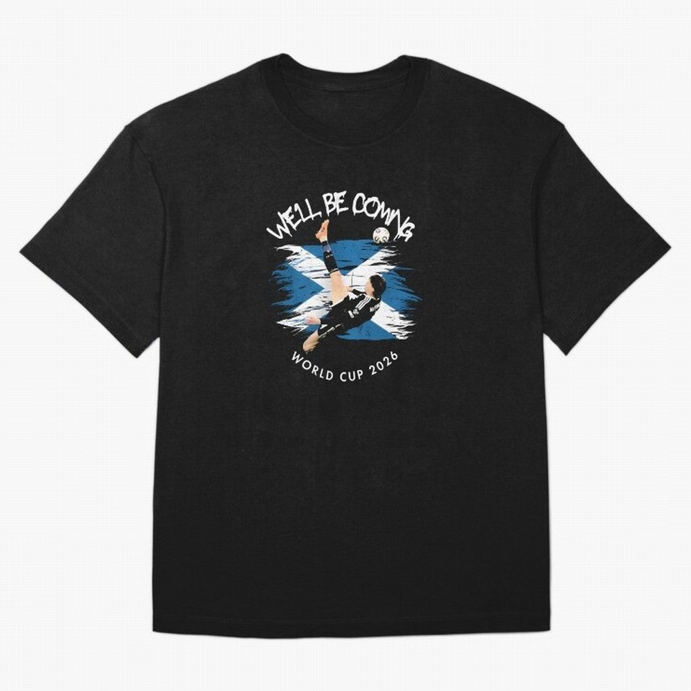 We'll be coming 2026 - Scotland World Cup 2026 ¨C Tartan Army Returns T-Shirt_83870657 Oversized T-Shirt Celebrate Rivalries and Pride in FIFA World Cup 2026 USA Canada Mexico Spirit, Featuring Brazil, CR7, Fan Favorite Moments, National Team
