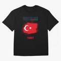 TURKEY WORLD CUP 2026 Oversized T-Shirt Join the Global Buzz around Match Day Hype around FIFA World Cup 2026, Mbappe, England, France and Netherlands, Retro Football Energy, Iconic Rivalries, Trophy Chase Drama and Stadium Atmosphere; Ideal for