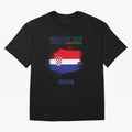 CROATIA WORLD CUP 2026 Oversized T-Shirt Treasure the FIFA World Cup 2026 Journey through Messi Highlights, Portugal Pride, Match Day Excitement, Supporter Culture, Golden Goals and Global Football Passion; Built for Supporters Chasing Trophy