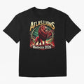 Morocco Football - World Cup 2026 Oversized T-Shirt Make Game Day About FIFA World Cup 2026 Group Stage Connected to CR7 and Messi, Spain and Netherlands Energy, Football Passion, Legendary Performances, Festival Vibes and Supporter Community;