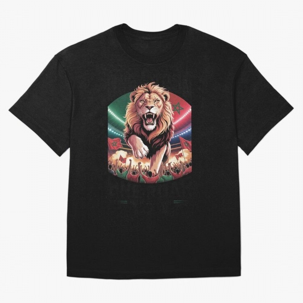 Morocco Football - One Nation, One Roar Oversized T-Shirt Bring Champion Energy into FIFA World Cup 2026 Group Stage Centered on Haaland, England Energy, Champion Mindset, Group Stage Buzz, Knockout Tension and Passionate Fan Culture; Perfect for
