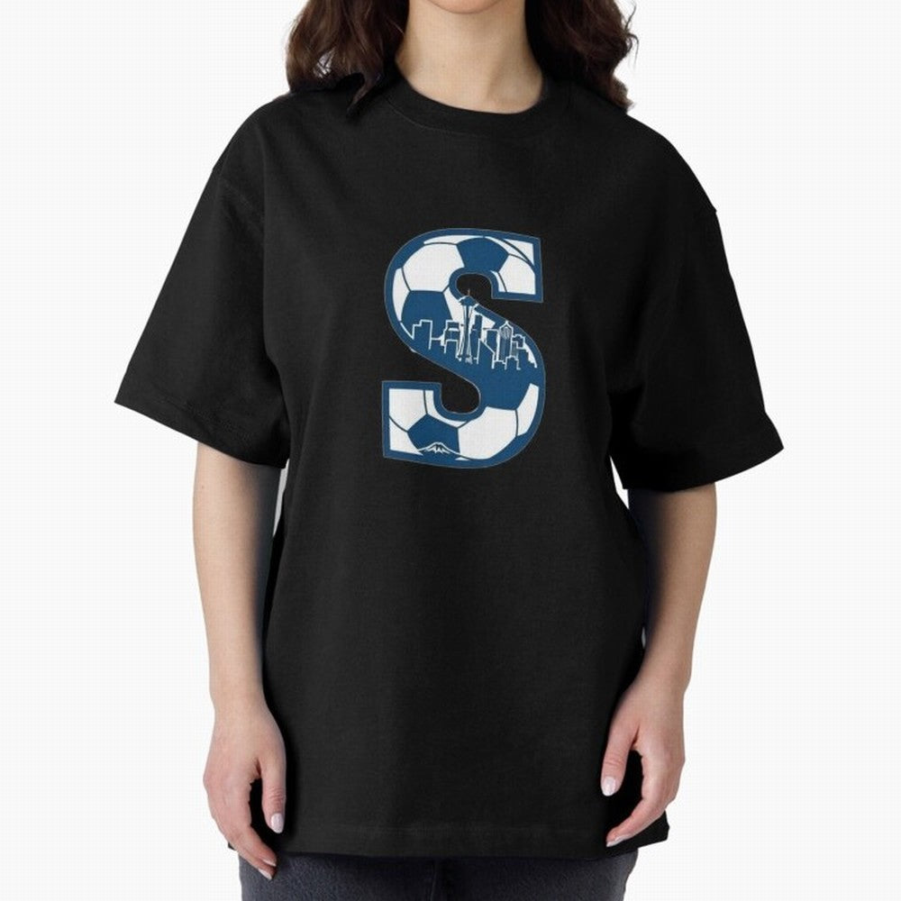 Seattle Soccer 2026 Oversized T-Shirt Treasure the FIFA World Cup 2026 Journey through Messi Highlights, Portugal Pride, Match Day Excitement, Supporter Culture, Golden Goals and Global Football Passion; Built for Supporters Chasing Trophy Dreams,