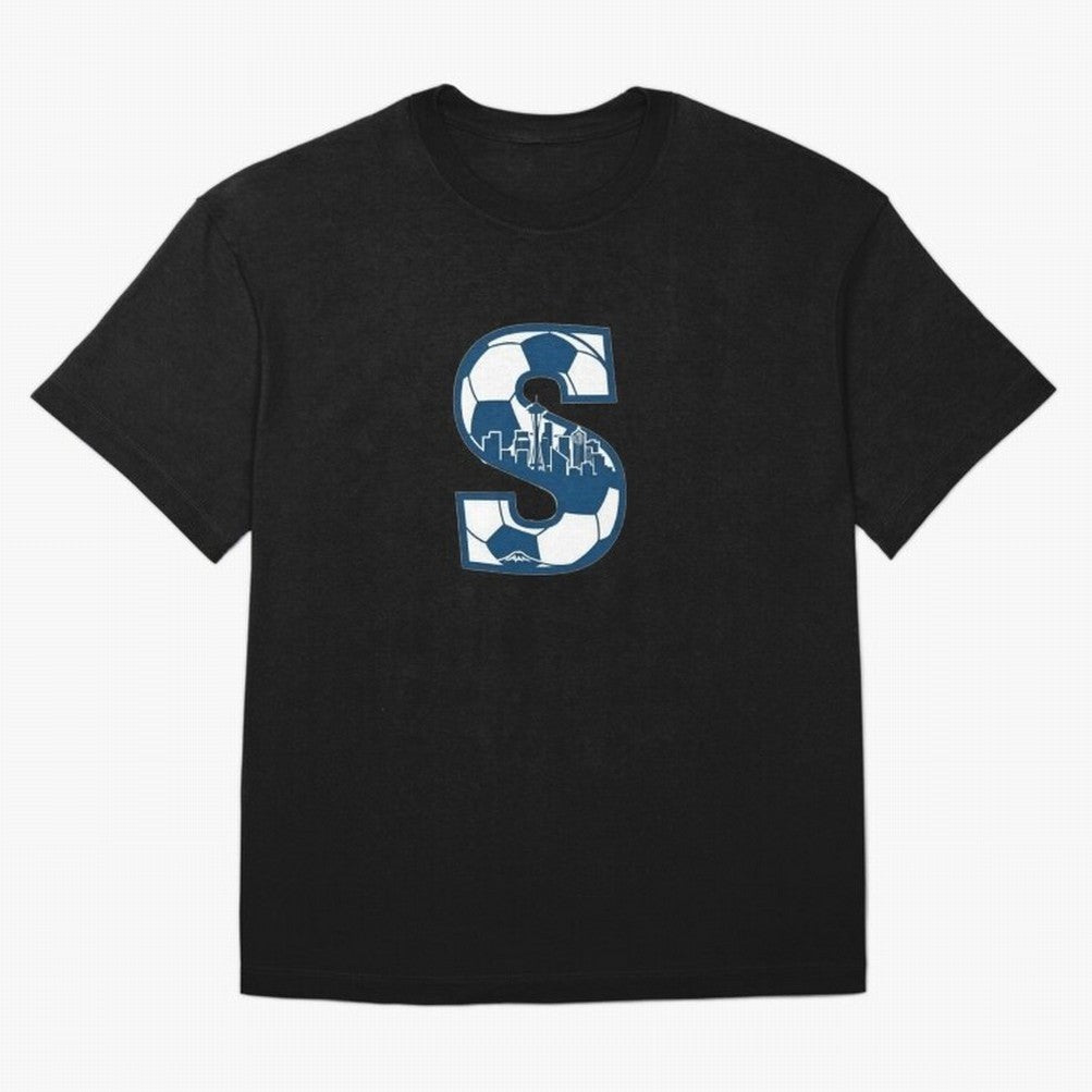 Seattle Soccer 2026 Oversized T-Shirt Treasure the FIFA World Cup 2026 Journey through Messi Highlights, Portugal Pride, Match Day Excitement, Supporter Culture, Golden Goals and Global Football Passion; Built for Supporters Chasing Trophy Dreams,