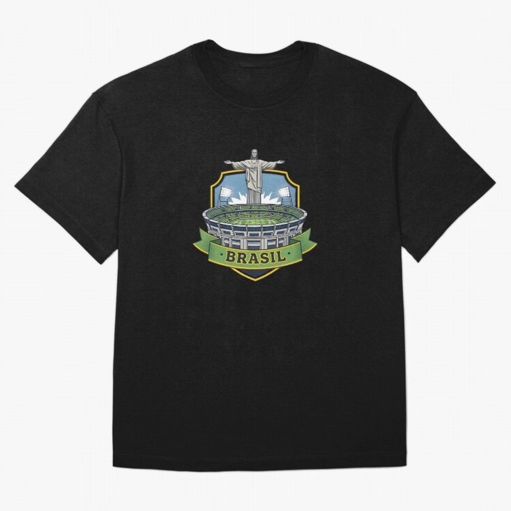 Brazil - World Cup 2026 Oversized T-Shirt Carry the Dream of Match Day Hype around FIFA World Cup 2026 Group Stage, CR7 and Messi, England, France and Netherlands, Worldwide Fan Energy, Dramatic Goals, Stadium Lights and Championship Celebrations;