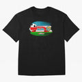 UzbekistanWC 2026 Oversized T-Shirt Carry the Dream of FIFA World Cup 2026 Group Stage Centered on CR7 and Messi, France and Portugal Energy, Fan Favorite Moments, National Team Passion, Big Match Drama and Soccer History; Great for Supporters Who