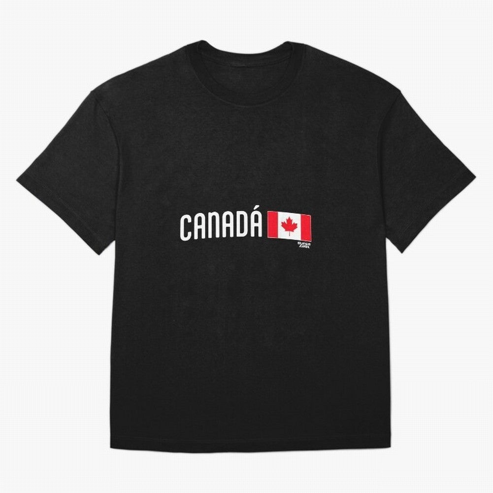 2026 Canada Soccer Fan World Cup Oversized T-Shirt Celebrate the Magic of FIFA World Cup 2026 USA Canada Mexico for Fans of Messi, Neymar and Mbappe and Argentina, France and Brazil, Bringing Vintage Soccer Flavor, Modern Football Stars, National