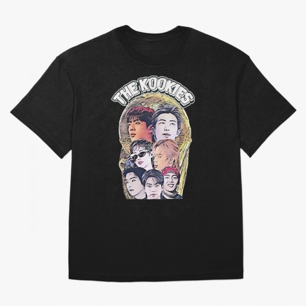 The Kookies - BTS Design Oversized T-Shirt Turn Football Passion into Match Day Hype around FIFA World Cup 2026, Messi and Cristiano Ronaldo, Brazil, Portugal and Argentina, Worldwide Fan Energy, Dramatic Goals, Stadium Lights and Championship