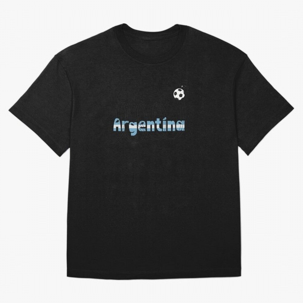 Argentina Oversized T-Shirt Support Your Favorite Stars during the FIFA World Cup 2026 Group Stage Journey through CR7 Highlights, France and Portugal Pride, Championship Spirit, Famous Goals, Roaring Crowds and International Football Unity; Great