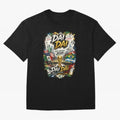 DAI DAI DESIGN FIFA 2026 Oversized T-Shirt Show Fan Pride Across FIFA World Cup 2026 Group Stage Spirit, Made for Argentina and Brazil, Messi, CR7 and Mbappe, Sports Nostalgia, International Competition, Famous Players and Unforgettable Victories;
