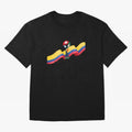 World Cup 2026 Team Colombia Oversized T-Shirt Celebrate the Road through FIFA World Cup 2026 Filled with Messi, France and Portugal Energy, Football Festival Excitement, Trophy Ambitions, Country Rivalries and Star Player Buzz; Ideal for Football