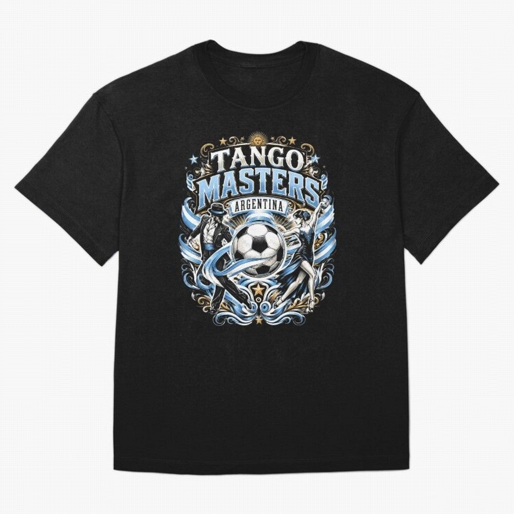 Tango Masters Argentina World Cup 2026 Oversized T-Shirt Discover Match Day Hype around FIFA World Cup 2026, Cristiano Ronaldo, Haaland and CR7, England, France and Netherlands, Classic Soccer Heritage, Championship Pressure, Fan Loyalty and