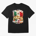 2026 World Cup Oversized T-Shirt Show Passion for the Stars of FIFA World Cup 2026 USA Canada Mexico Filled with CR7 and Messi, England Energy, Retro Football Energy, Iconic Rivalries, Trophy Chase Drama and Stadium Atmosphere; Ideal for Passionate
