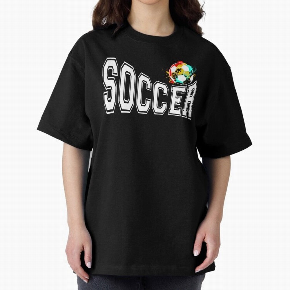Football World Cup 2026 Oversized T-Shirt Experience the Global Stage of FIFA World Cup 2026 Group Stage Centered on Mbappe and Neymar, England Energy, Supporter Pride, Iconic Celebrations, Legendary Names and Global Match Day Energy; Ideal for