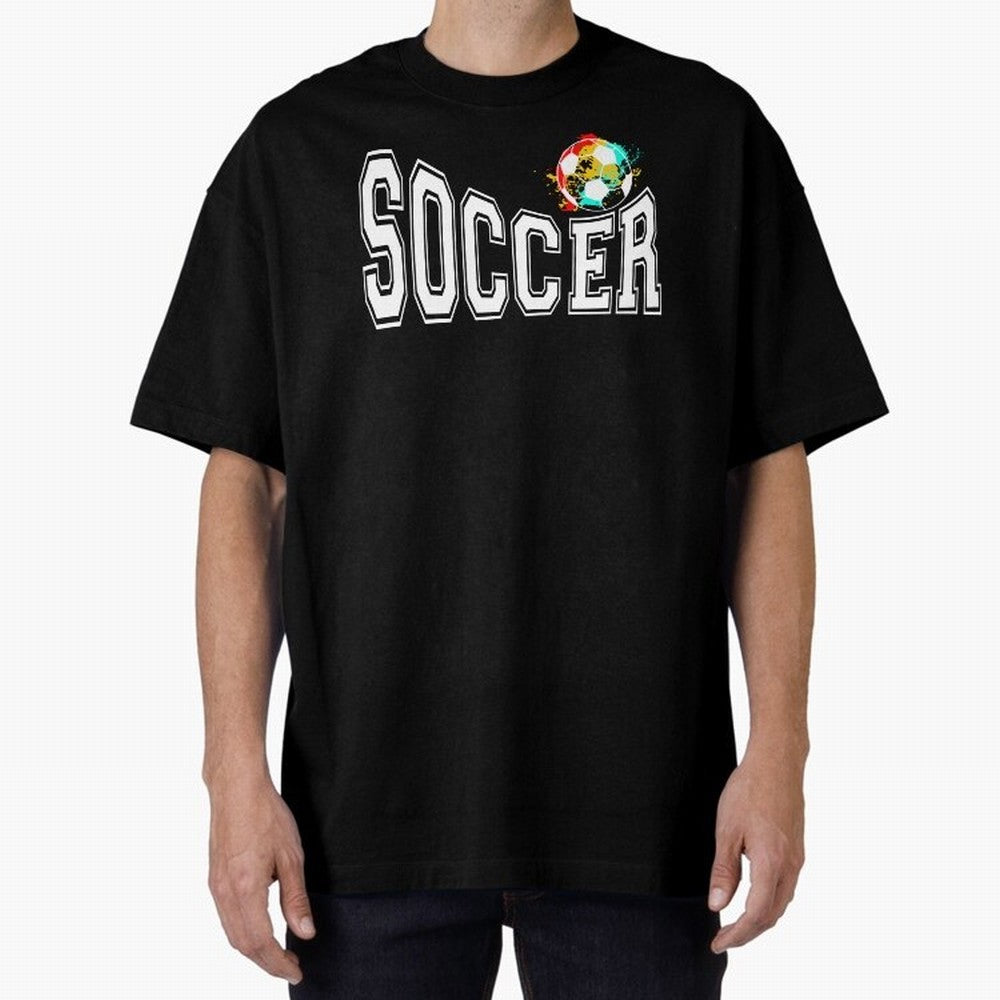 Football World Cup 2026 Oversized T-Shirt Experience the Global Stage of FIFA World Cup 2026 Group Stage Centered on Mbappe and Neymar, England Energy, Supporter Pride, Iconic Celebrations, Legendary Names and Global Match Day Energy; Ideal for