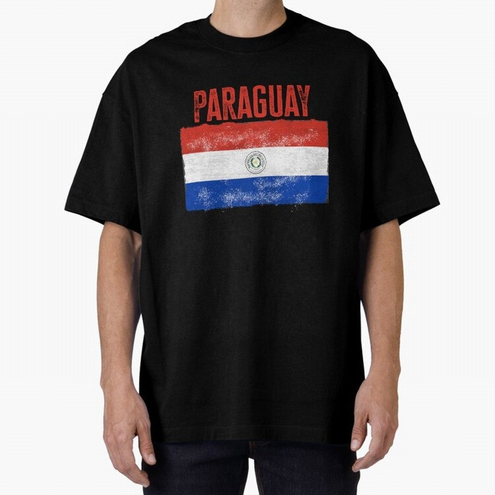 Paraguay Oversized T-Shirt Bring Trophy Dreams to the FIFA World Cup 2026 Group Stage Journey through Haaland Highlights, England and Germany Pride, Game Day Rituals, Football Legends, Country Pride and the Road to the Final; Ideal for Passionate