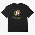 FIFA World Cup - England v Croatia Oversized T-Shirt Showcase FIFA World Cup 2026 USA Canada Mexico Spirit, Centered on Germany, Mbappe and Neymar, Vintage Soccer Flavor, Modern Football Stars, National Flags and Final Night Emotion; Ideal for Fans