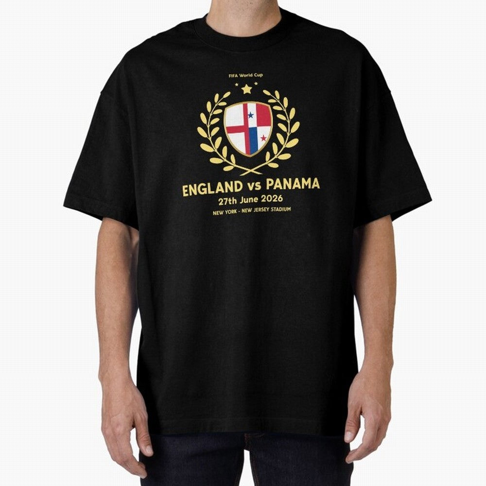 FIFA World Cup - England v Panama Oversized T-Shirt Celebrate Supporters United by Match Day Hype around FIFA World Cup 2026 USA Canada Mexico, Neymar, Haaland and Cristiano Ronaldo, Spain, Fan Favorite Moments, National Team Passion, Big Match