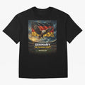 Germany Die Mannschaft - World Cup 2026 Soccer Fan Tee Oversized T-Shirt Turn Up for Match Day Hype around FIFA World Cup 2026 USA Canada Mexico, CR7, England, France and Netherlands, Game Day Rituals, Football Legends, Country Pride and the Road
