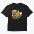 Soccer Addict Quote Design For Football Obsessed Fans Funny FIFA World Cup 2026 Oversized T-Shirt Support Iconic Players in FIFA World Cup 2026 USA Canada Mexico Capturing CR7 and Messi, Argentina and Brazil Energy, Champion Mindset, Group Stage