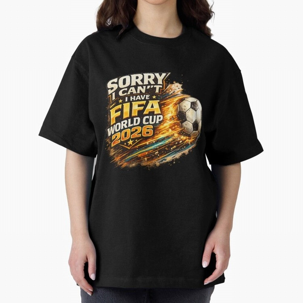 Soccer Addict Quote Design For Football Obsessed Fans Funny FIFA World Cup 2026 Oversized T-Shirt Support Iconic Players in FIFA World Cup 2026 USA Canada Mexico Capturing CR7 and Messi, Argentina and Brazil Energy, Champion Mindset, Group Stage