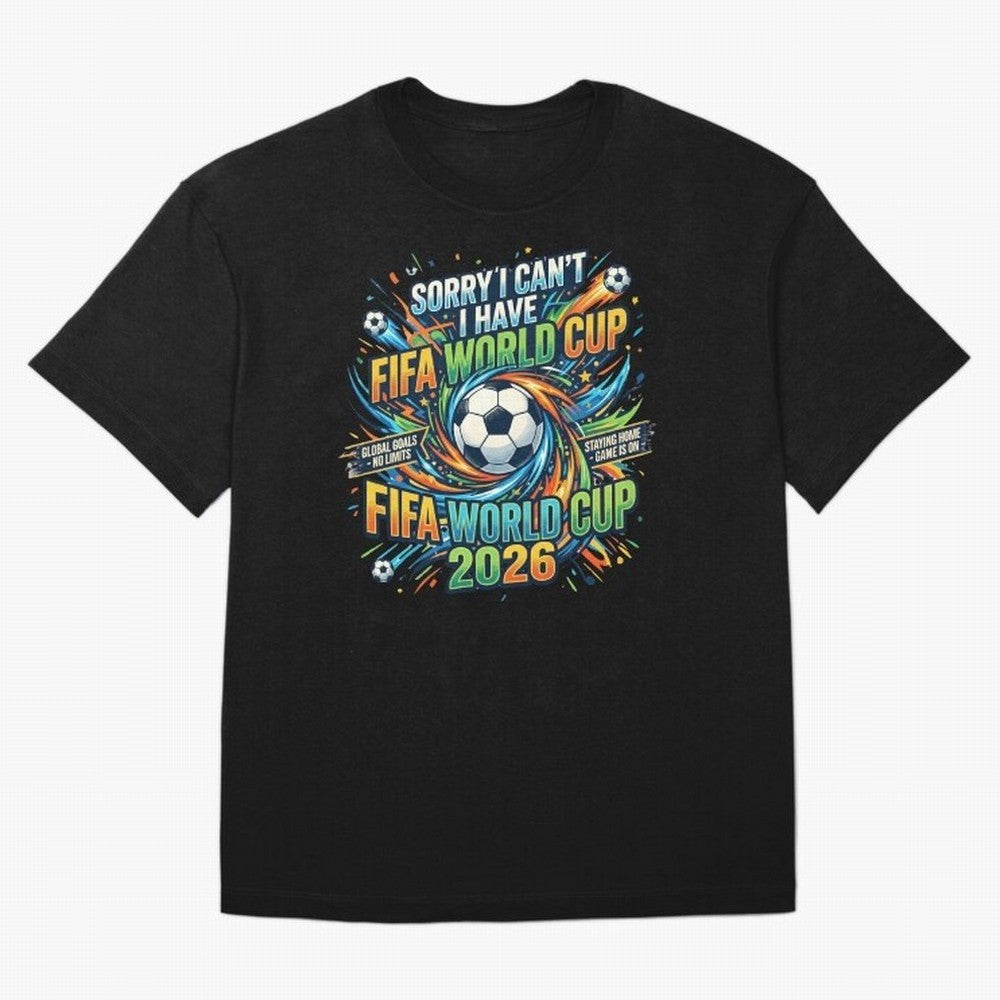 Funny FIFA World Cup 2026 Soccer Addict Quote Design For Football Obsessed Fans Oversized T-Shirt Mark Match Day Hype around FIFA World Cup 2026, Messi, Neymar and Mbappe, France, Stadium Memories, Football Loyalty, International Chants and