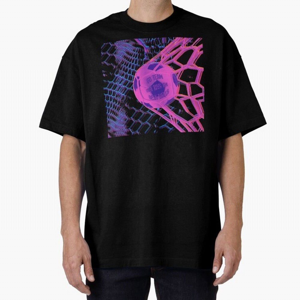 GO TEAM! Oversized T-Shirt Carry the Colors and Pride of FIFA World Cup 2026 Group Stage Spirit, Driven by Portugal, Spain and Germany, Mbappe, Football Festival Excitement, Trophy Ambitions, Country Rivalries and Star Player Buzz; Created for