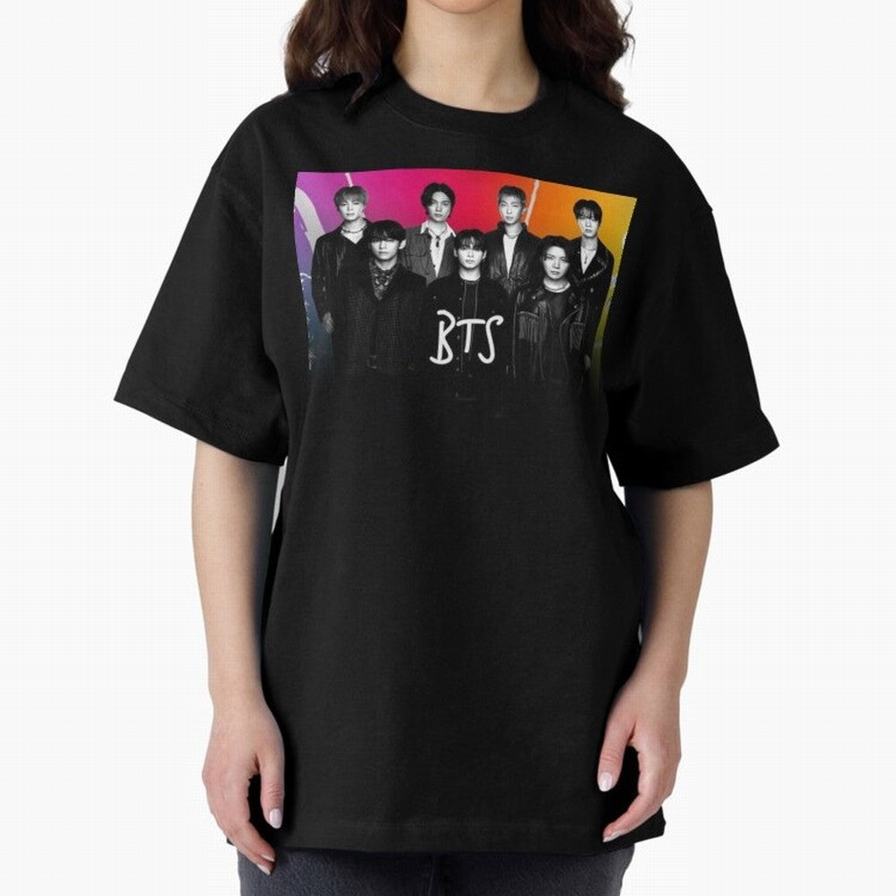 BTS FIFA WORLD CUP 2026 / Tour ARIRANG 2026 / BTS Merch / BTS Concert / I Purple U / Army Oversized T-Shirt Show Your Stadium Side during Global Football Passion for FIFA World Cup 2026 Group Stage, Centered on Neymar, Haaland and Cristiano