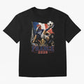 France Football World Cup 2026 Retro Rooster Kick - Les Bleus Oversized T-Shirt Show Your Stadium Side during the FIFA World Cup 2026 Group Stage Journey through Cristiano Ronaldo, Haaland and CR7 Highlights, Portugal, Spain and Germany Pride,