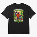 Brazil World Cup 2026 Macaw Fan Art Oversized T-Shirt Fuel Match Day Hype around FIFA World Cup 2026 Group Stage, Mbappe, France and Portugal, Game Day Rituals, Football Legends, Country Pride and the Road to the Final; Perfect for Supporters Who