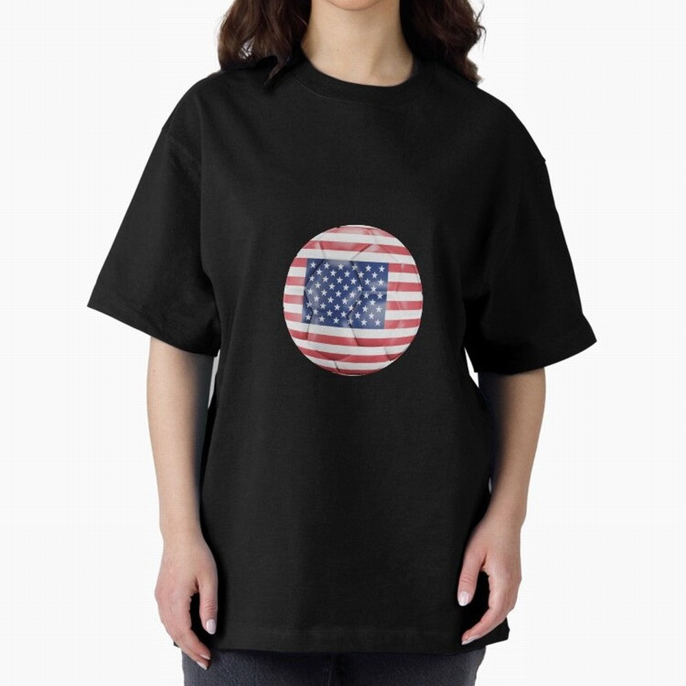 United States Soccer Oversized T-Shirt Show Your Love for FIFA World Cup 2026 Spirit, Inspired by Brazil, Cristiano Ronaldo, Haaland and CR7, Match Day Excitement, Supporter Culture, Golden Goals and Global Football Passion; Made for Collectors Who