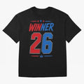 Copy of Dream Champions 2026 Football Streetwear Design | Trophy Graphic Tee Oversized T-Shirt Show Your Love for Global Football Passion for FIFA World Cup 2026 Group Stage, Inspired by CR7, Portugal, Spain and Germany, Fan Favorite Moments,