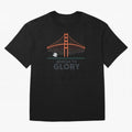Bridge to Glory Oversized T-Shirt Turn Football Passion into FIFA World Cup 2026 Group Stage for Fans of Messi, Neymar and Mbappe and Germany, Bringing Supporter Pride, Iconic Celebrations, Legendary Names and Global Match Day Energy; Ideal for
