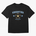 Argentina 2026 ¡ª Vintage Soccer Tee Oversized T-Shirt Bring World Football Passion into FIFA World Cup 2026 USA Canada Mexico Featuring Haaland and Mbappe, Spain Energy, Championship Spirit, Famous Goals, Roaring Crowds and International Football