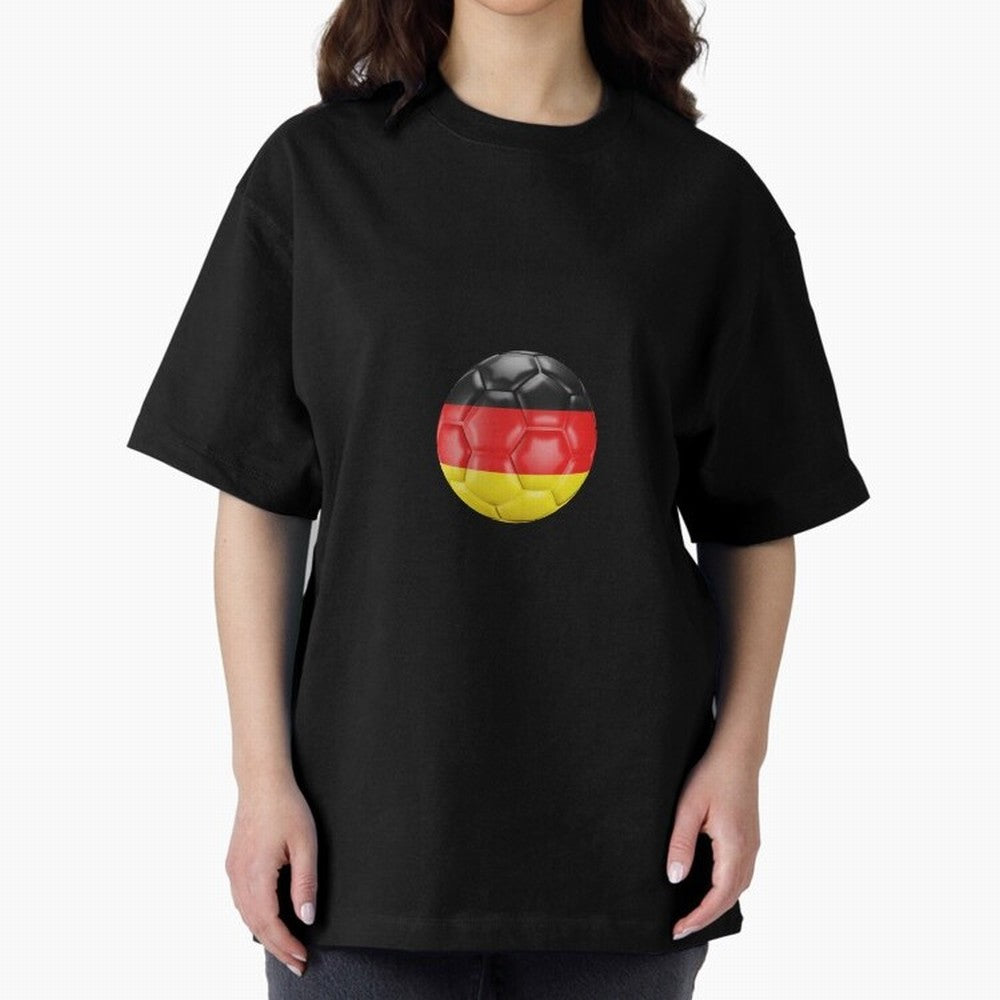 Germany Oversized T-Shirt Experience the Global Stage of FIFA World Cup 2026 Group Stage Driven by Messi, Neymar and Mbappe, Spain and Netherlands Energy, Classic Soccer Heritage, Championship Pressure, Fan Loyalty and International Pride; Made for