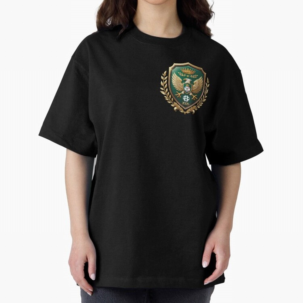 Mexico World Cup 2026 Oversized T-Shirt Relive Legendary Nights from Match Day Hype around FIFA World Cup 2026 Group Stage, Mbappe, Argentina, France and Brazil, Tournament Hype, Historic Matchups, Family Viewing Parties and Global Sports Pride;