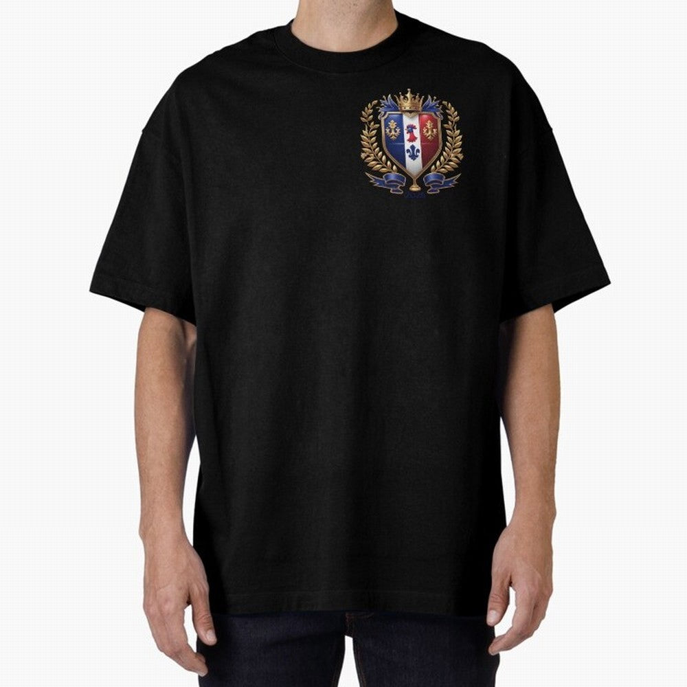 France World Cup 2026 Oversized T-Shirt Bring Champion Energy into Global Football Passion for FIFA World Cup 2026 Group Stage, Driven by Cristiano Ronaldo, Spain, Classic Soccer Heritage, Championship Pressure, Fan Loyalty and International Pride;