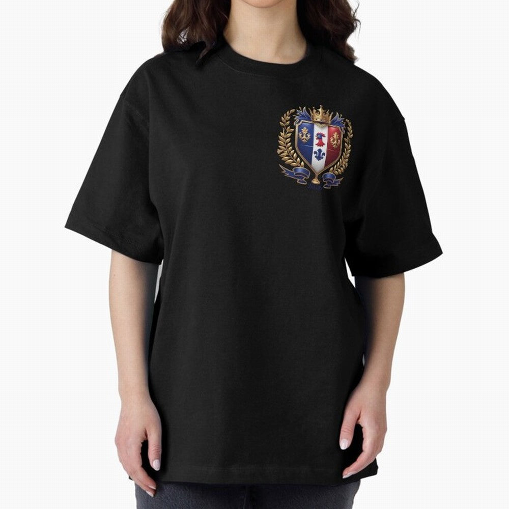 France World Cup 2026 Oversized T-Shirt Bring Champion Energy into Global Football Passion for FIFA World Cup 2026 Group Stage, Driven by Cristiano Ronaldo, Spain, Classic Soccer Heritage, Championship Pressure, Fan Loyalty and International Pride;