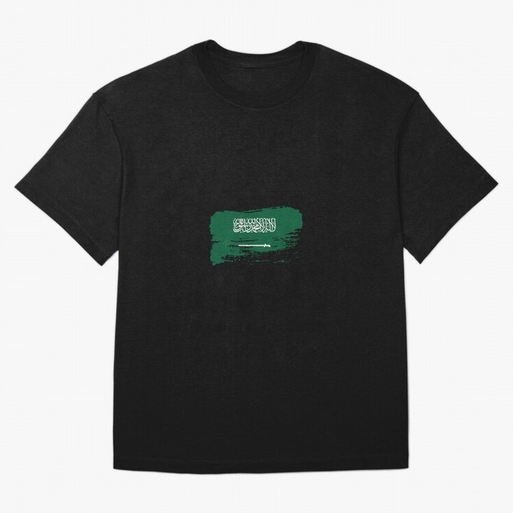Saudi Arabia Oversized T-Shirt Bring Home the FIFA World Cup 2026 Group Stage Journey through CR7 and Messi Highlights, Argentina, France and Brazil Pride, Worldwide Fan Energy, Dramatic Goals, Stadium Lights and Championship Celebrations; Created