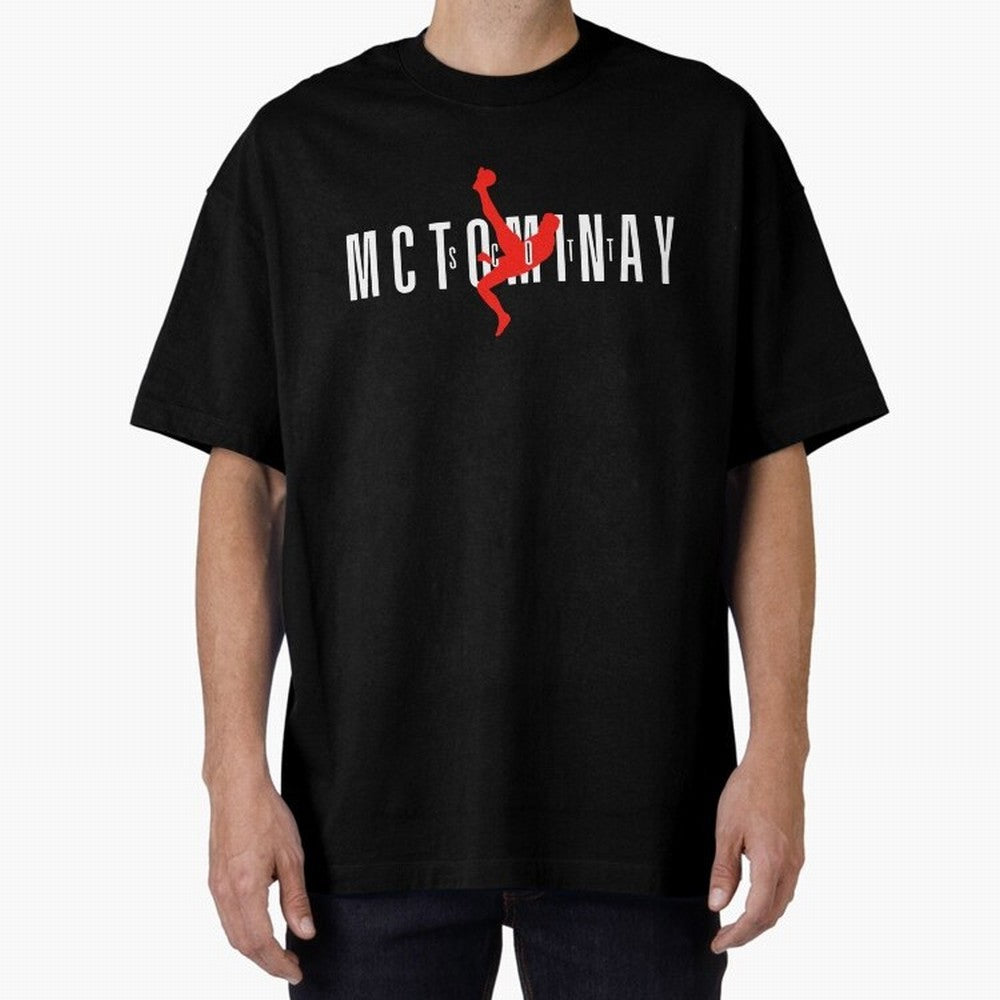 Scott McTominay - Scotland World Cup 2026 Oversized T-Shirt Join the FIFA World Cup 2026 USA Canada Mexico Journey through Cristiano Ronaldo, Haaland and CR7 Highlights, Portugal Pride, Vintage Soccer Flavor, Modern Football Stars, National Flags
