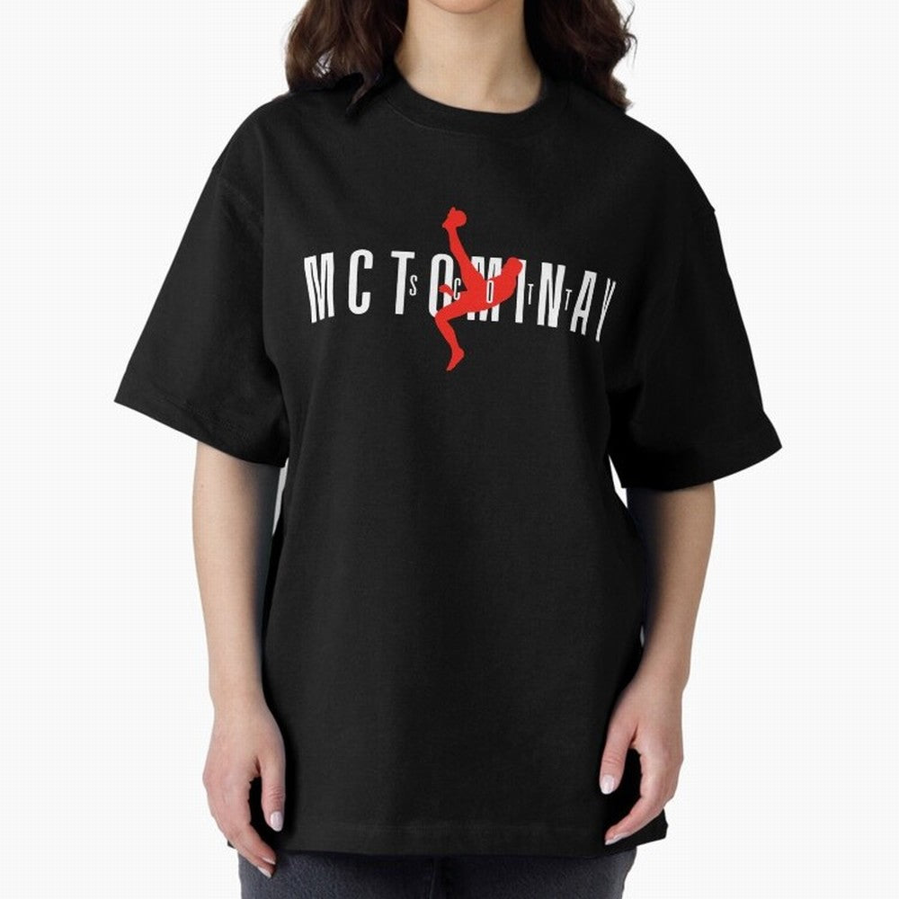 Scott McTominay - Scotland World Cup 2026 Oversized T-Shirt Join the FIFA World Cup 2026 USA Canada Mexico Journey through Cristiano Ronaldo, Haaland and CR7 Highlights, Portugal Pride, Vintage Soccer Flavor, Modern Football Stars, National Flags
