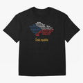 ?esk¨¢ republika (Anthem, map, and flag) Oversized T-Shirt Elevate Match Day Hype around FIFA World Cup 2026 Group Stage, CR7 and Messi, Argentina, France and Brazil, Sports Nostalgia, International Competition, Famous Players and Unforgettable