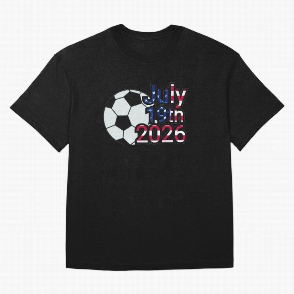 2026 USA Oversized T-Shirt Celebrate Football Heritage in FIFA World Cup 2026 USA Canada Mexico Spirit, Featuring France, Neymar, Supporter Pride, Iconic Celebrations, Legendary Names and Global Match Day Energy; Ideal for Football Dads, Football