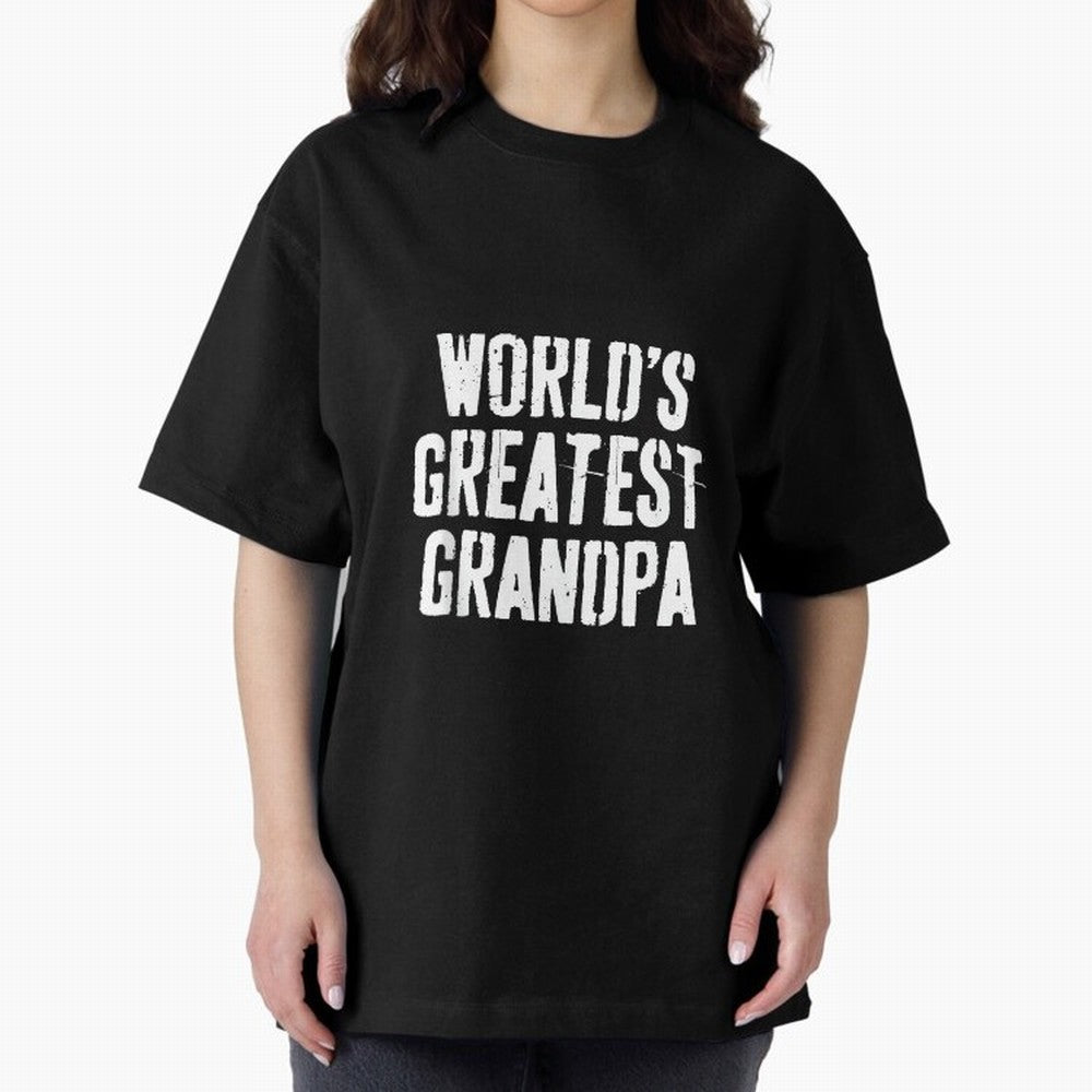 Mens World's Greatest Grandpa Shirt Papa Men Fathers Day Oversized T-Shirt Bring Match Day Fire to Global Football Passion for FIFA World Cup 2026 USA Canada Mexico, Built around CR7, England and Germany, Global Supporter Spirit, Legendary Goals,