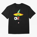 Mexico 86 Oversized T-Shirt Represent FIFA World Cup 2026 Built around Neymar, Haaland and Cristiano Ronaldo, Argentina Energy, Championship Spirit, Famous Goals, Roaring Crowds and International Football Unity; Perfect for Fans, Collectors, Family
