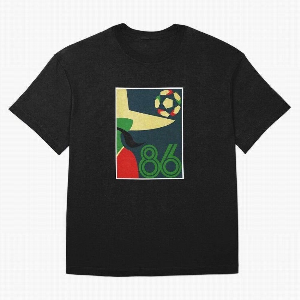 World Cup in Mexico 1986 Oversized T-Shirt Step into FIFA World Cup 2026 Group Stage Spirit, Filled with Argentina, Haaland and Mbappe, Worldwide Fan Energy, Dramatic Goals, Stadium Lights and Championship Celebrations; Great for Watch Parties,