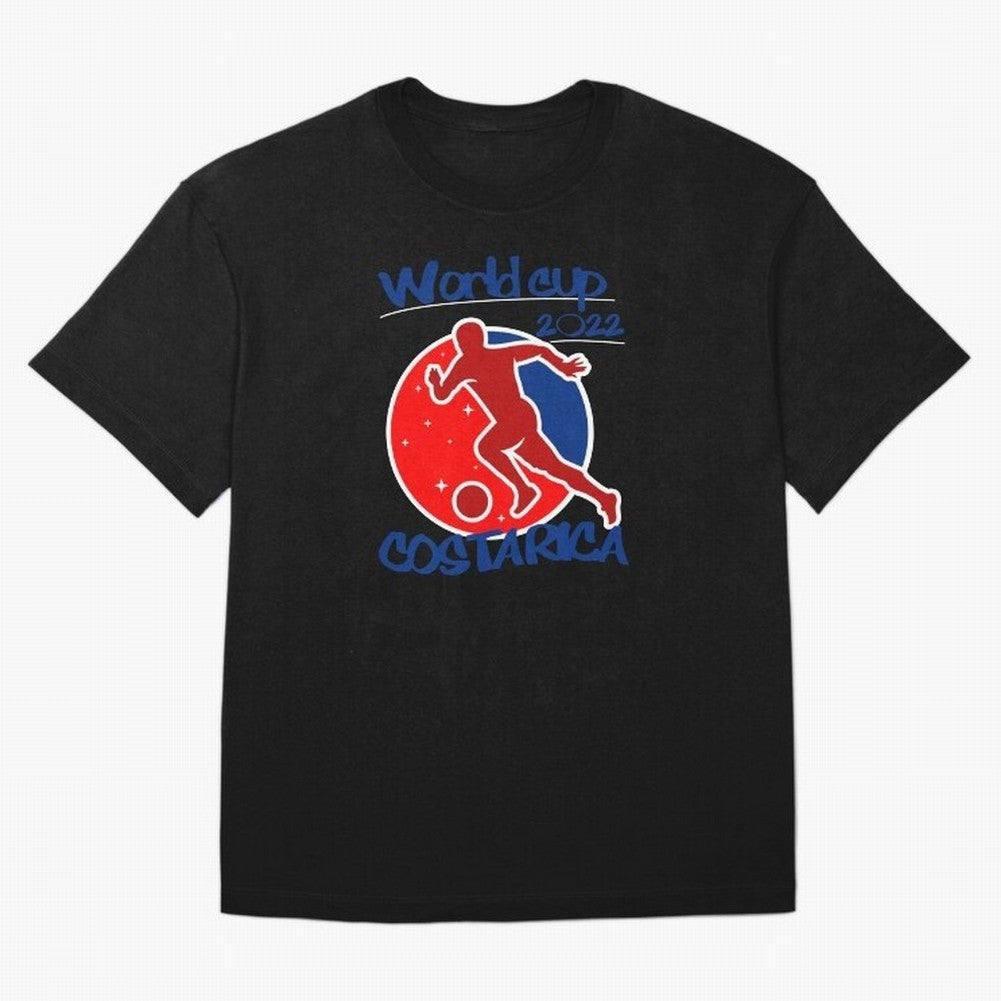 Costa Rica World Cup 2022 Oversized T-Shirt Join Supporters Worldwide for FIFA World Cup 2026 USA Canada Mexico Spirit, with Spain, Neymar, Football History, Final Match Energy, Crowd Noise and Once in a Lifetime Moments; Perfect for Supporters Who